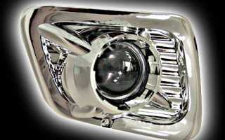 Поэтапная установка противотуманных фар на Калину