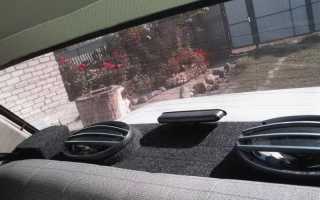 Автомобильный архитектор: акустическая полка для ВАЗ 2107