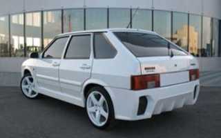 Прикрепляем пластиковыхе крылья на ВАЗ 2114