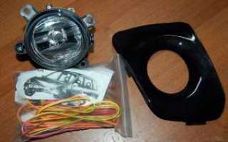 Прикручиваем противотуманки на Ладу Калину