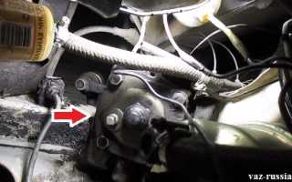 Проведение замены рулевого редуктора на авто ВАЗ 2106