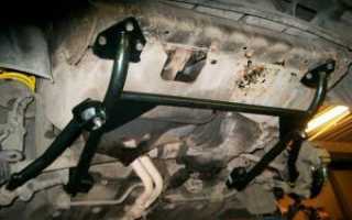 Взгляд на подрамник ВАЗа 2108