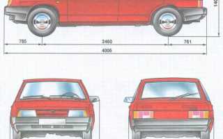 Основные технические характеристики ВАЗ 21093