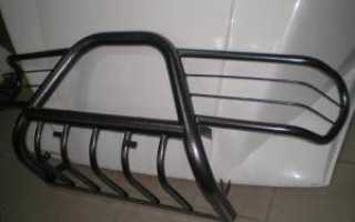 Самостоятельный монтаж кенгурятника на Ниву