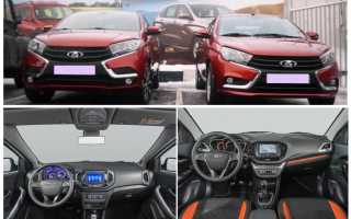 Сравнение Lada Xray и Лады Веста