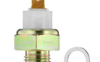 Датчик давления масла автомобиля ВАЗ 2109