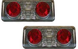 Задняя фара на автомобиле ВАЗ 2106: тюнинг