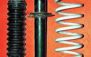 Передние и задние стойки на автомобиль ВАЗ 2110