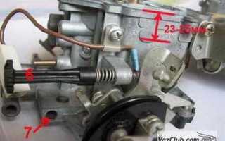 Настройка карбюратора Солекс на Ладе 21083