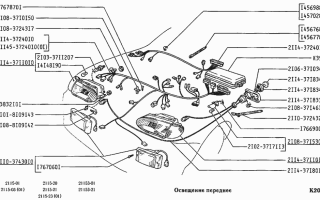 Светотехнические системы ВАЗ 2115