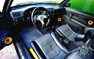 Спортивный тюнинг салона автомобиля ВАЗ 2109