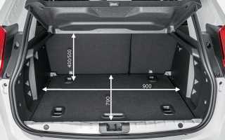 Стандартные характеристики и возможности улучшения багажника Лада Х Рей