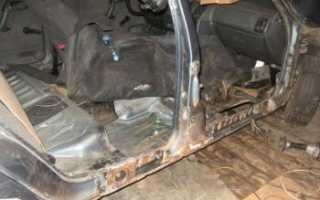 Качественные пороги на ВАЗ 2110