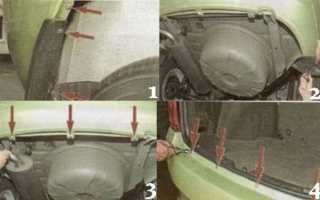 Тюнингуем авто: замена переднего и и заднего бамперов на Калине