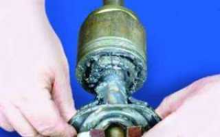 Выполнение замены гранаты на ВАЗ 2110