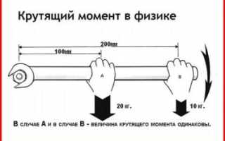 Крутящий момент двигателя что это такое?