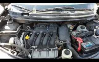 Замена воздушного фильтра nissan almera g15