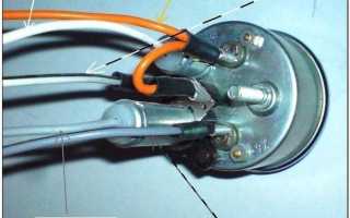 Строение датчика давления масла ВАЗ 2106