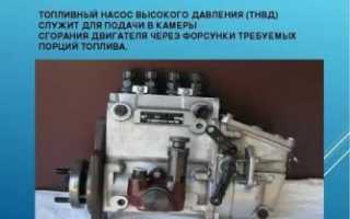ТНВД что это такое в машине?