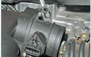 Устранение неисправностей в ДМРВ Приоры