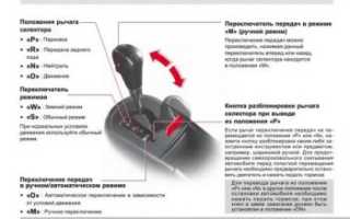 Как переключать АКПП в автомобиле?