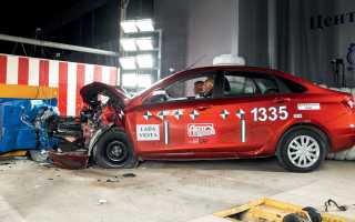 Лада Веста: краш-тест и тест драйв