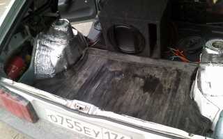 Как осуществить тюнинг багажника ВАЗ 2109