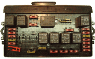 Монтажный блок на ВАЗ 21099