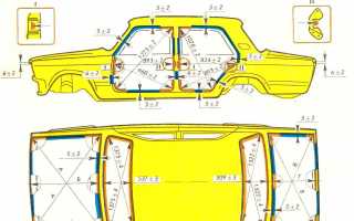 Строение и рестайлинг кузова автомобиля ВАЗ 2106