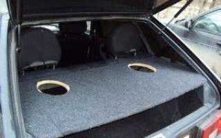 Изготовление акустической полки на ВАЗ 2114 и проставочных колец на подиумы