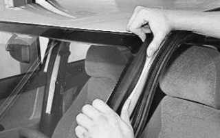 Заменяем лобовое стекло на автомобиле Калина