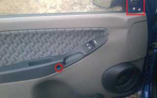 Задача снять обшивку: передние и задние двери Калины