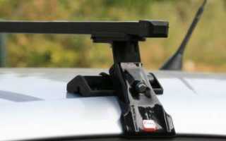 Установка багажника на Калину