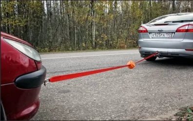 Буксировка автомобилем с АКПП другого автомобиля