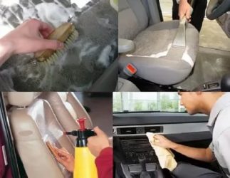 Чем очистить обивку салона автомобиля?