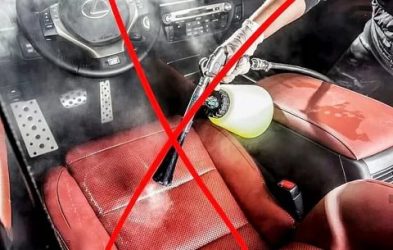 Что нужно для химчистки авто?