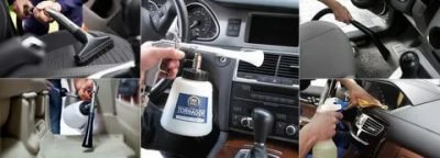 Что нужно для химчистки авто?
