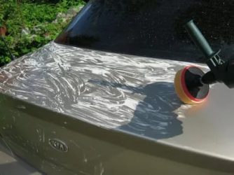 Как отполировать авто своими руками?