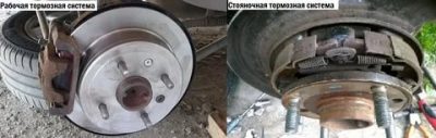 Как отрегулировать ручной тормоз на шевроле лачетти?