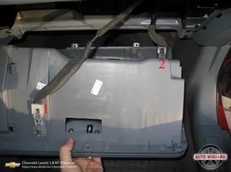 Как поменять фильтр салона на шевроле лачетти?