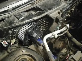 Как поменять мотор печки на приоре?