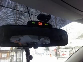 Как работает передний парктроник на автомате?