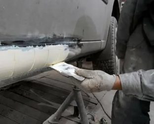 Как шпаклевать авто своими руками?