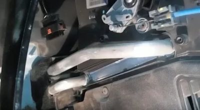 Как снять радиатор печки на гранте?