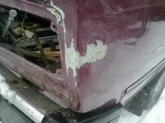 Как выправить крыло автомобиля своими руками?