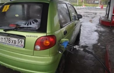 Каким бензином заправлять дэу матиз?