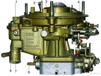 Регулировка хх карбюратора к 151