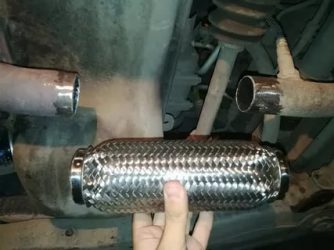 Зачем нужна гофра на выхлопной системе автомобиля?