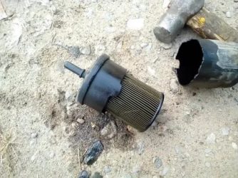Замена топливного фильтра пежо 408 бензин