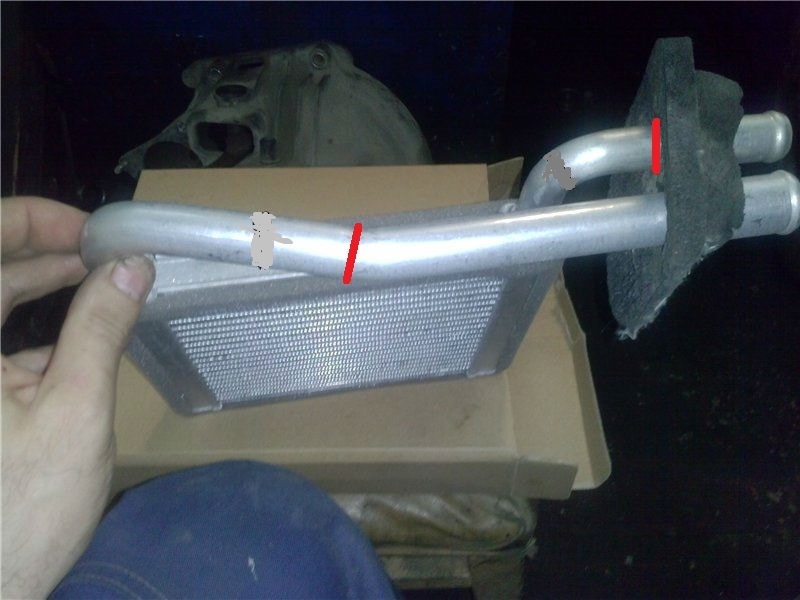 Снять теплообменник Как обрезать патрубок